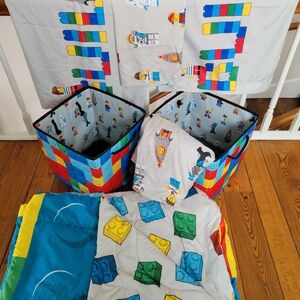 Colorful Building Block Toy Set